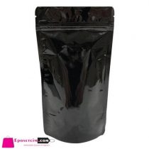 Siyah Kilitli doypack poşet eposetcim