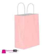 Pembe kağıt poşet