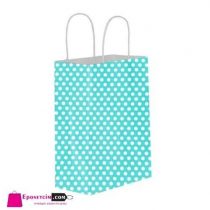 turkuaz Kraft Kağıt poşet çanta